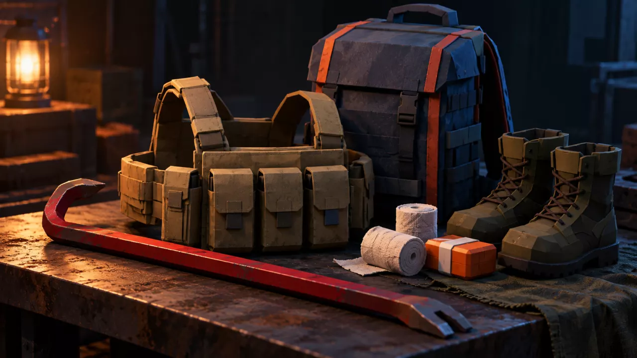 HUSH Quiet Loot Run Loadout Guide &mdash; illustrated cover