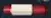 Red and white signal flare inventory icon.