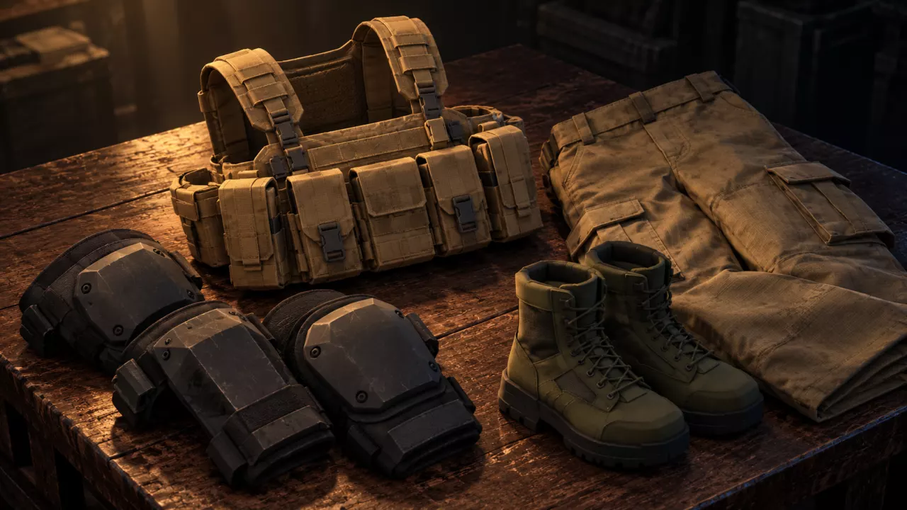 HUSH Armor and Rig Stats: Slots and Gear Choices — illustrated cover