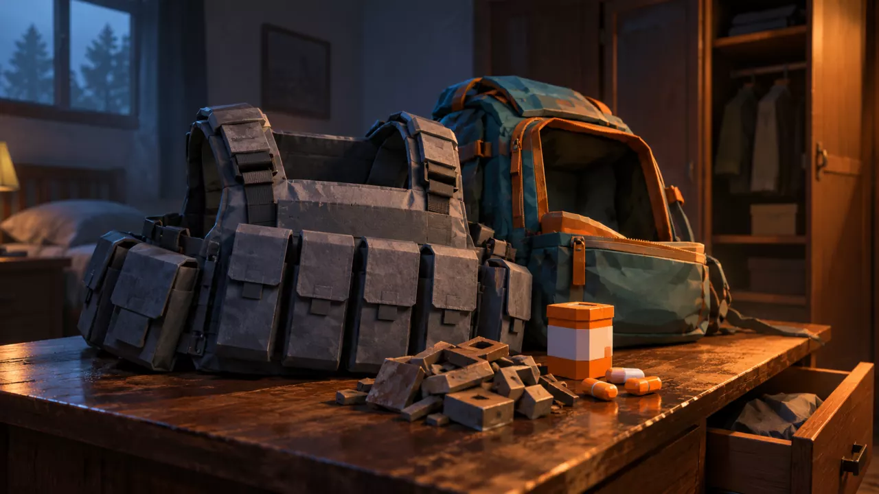 HUSH Looting Guide: Search Containers and Find Supplies — illustrated cover